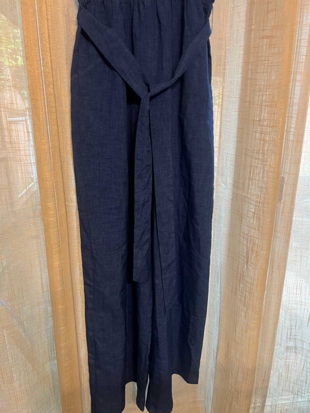Flying Tomato Navy Blue Sleeveless V-Neck Jumpsuit - Picture 2 of 5